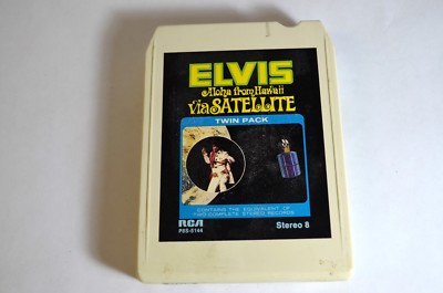 ELVIS PRESLEY ALOHA FROM HAWAII RARE 8 TRACK TESTED 