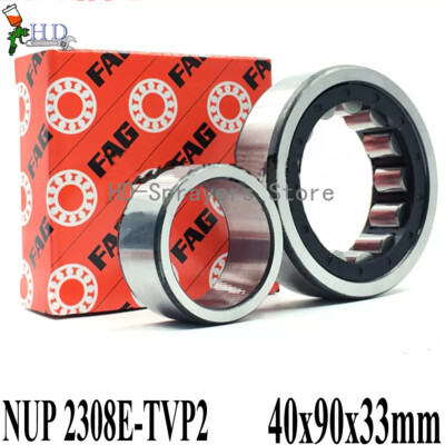1PCS NEW FAG NUP 2308E-TVP2 Cylindrical Roller Bearing 40x90x33mm freight free