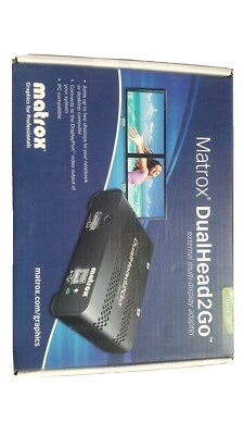 D2G-DP2D-IF Matrox Graphics eXpansion Module DualHead2Go ~D~ Gebraucht ohne OVP