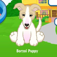 Webkinz Classic Borzoi Puppy Dog CODE ONLY