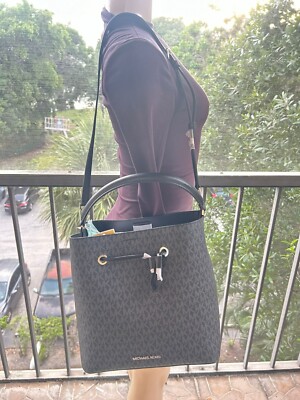 Michael Kors Suri Large Convertible Crossbody Shoulder Bag 