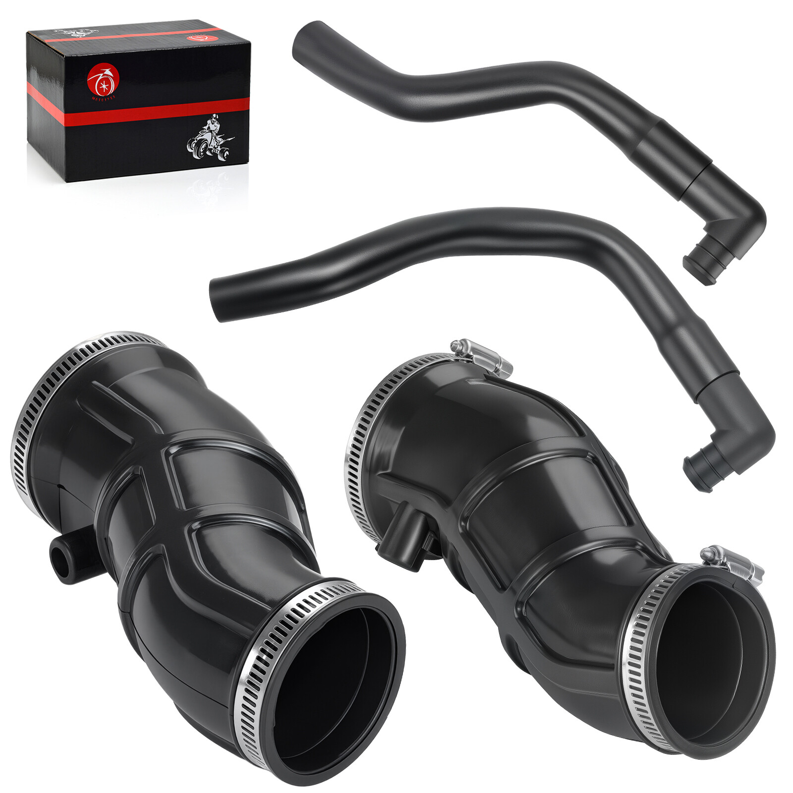 2001-2005 For Yamaha Raptor 660R YFM660R Airbox Manifold Snorkel Intake Tube L+R