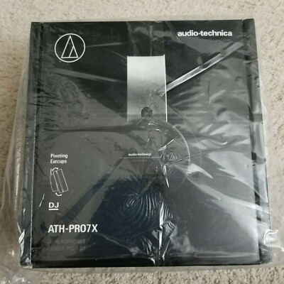 Audio-Technica ATH-PRO7X Professional On-Ear DJ Monitor Headphones  -  ATH-PRO7X