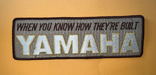 Vintage Yamaha patch, Large Yamaha patch, Yamaha back patch, Sew on patch
