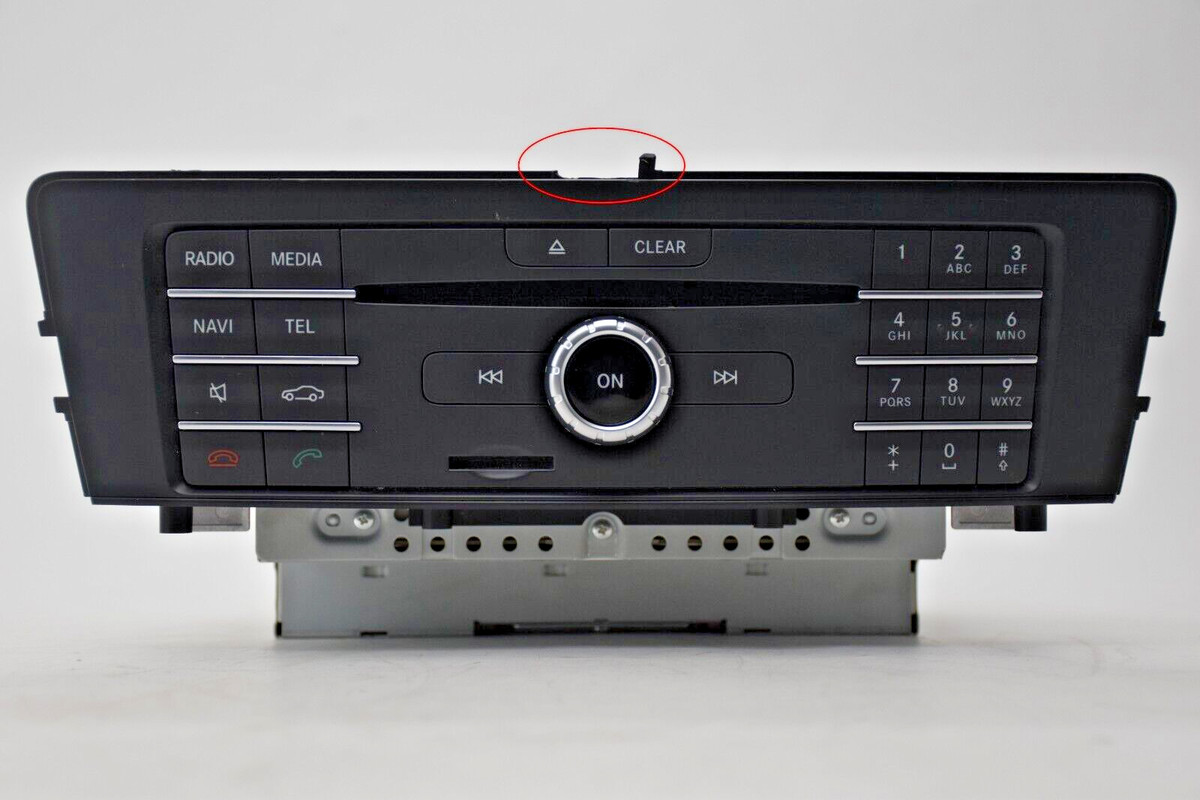 Mercedes-Benz W166 Original Head Unit High Comand US 