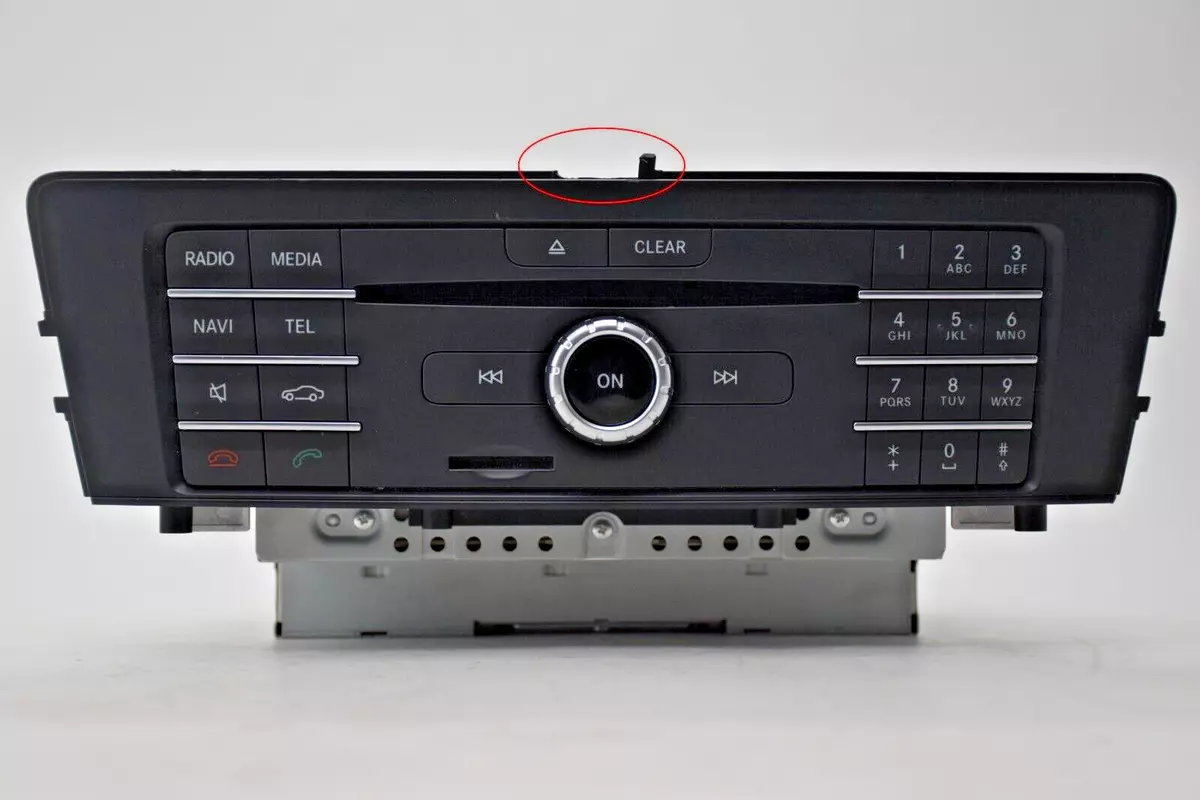 Mercedes-Benz W166 Original Head Unit High Comand US 
