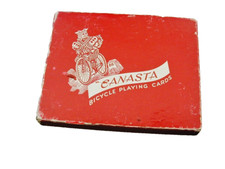 Vintage Canasta Cards Instructions 4 Jokers 2...