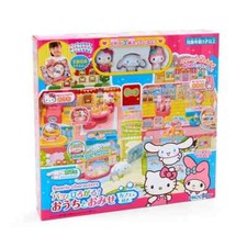 Sanrio characters Doll House with Cafe Toy Gift Doll Play New Japan