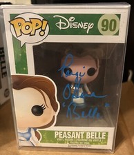 Paige O'hara, Firmado Autografiado Belle Funko Pop Firmado La Bella y la Bestia 90