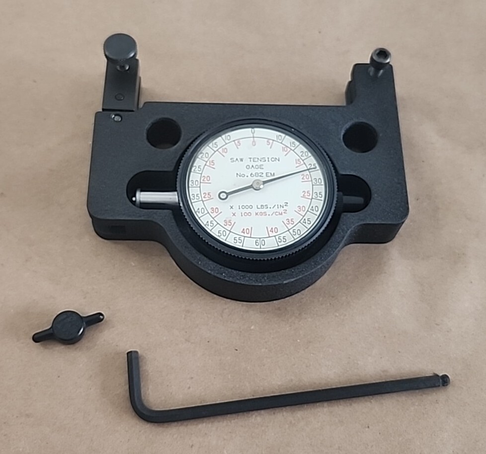 *BRAND NEW* Starrett 682EMZ EDP 57075 Saw Tension Gage No. 682