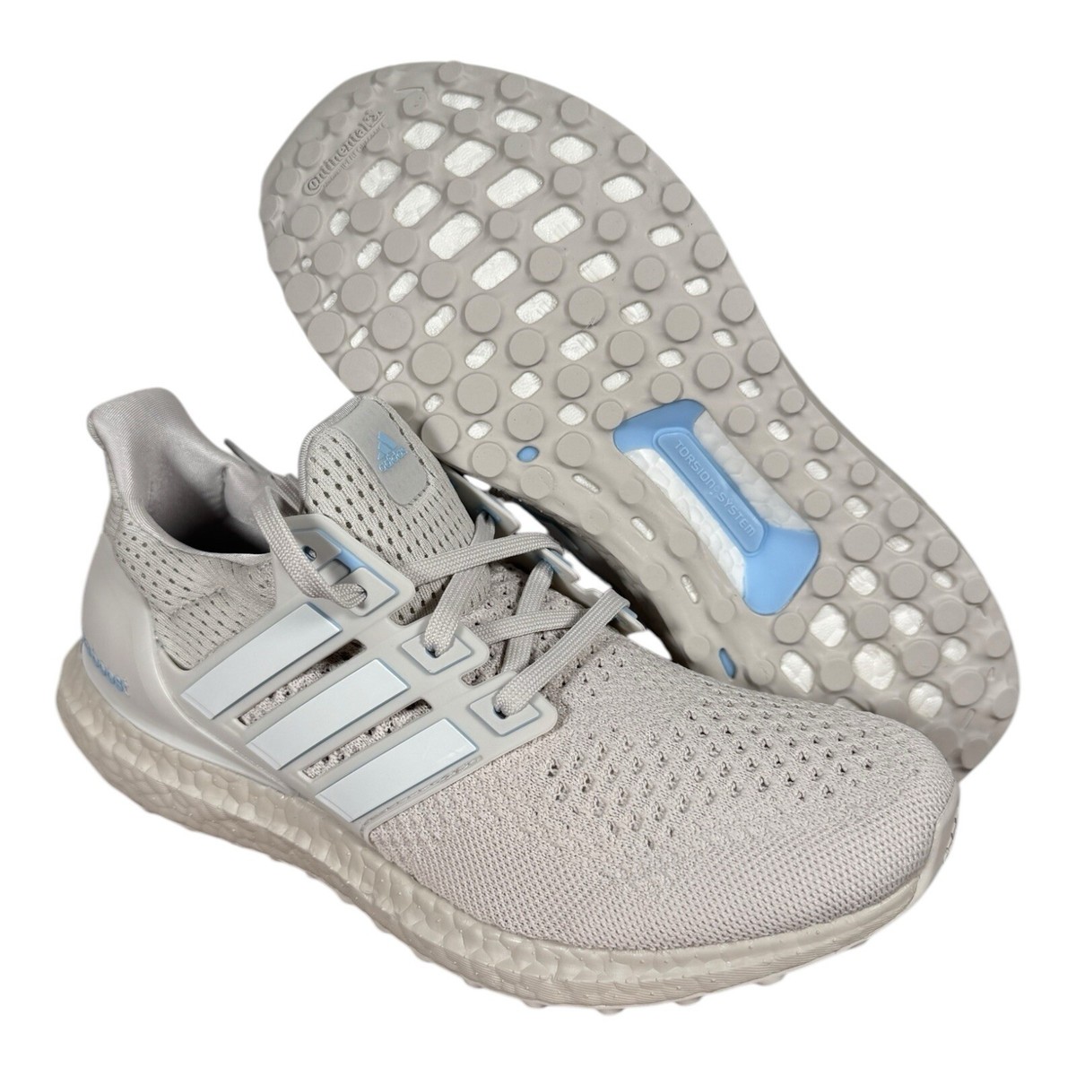adidas Ultra Boost 1.0 Grey Nude Glow Blue Running Shoes