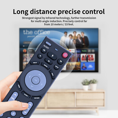 RMT-JR01 - Telecomando Di Ricambio Per TV LED LCD JVC, Serie 3001, 3002