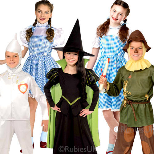 Wizard of Oz Kids Fancy Dress World Book Day Week Fairy Tale Childrens Costumes - Picture 1 of 26