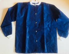5 Precept Coolwear Warm-Up Jacket BLUE W/White Knit Collar Cuff,Size XL 1721XL