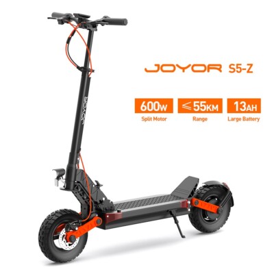 JOYOR S10 60V 18AH Electric Scooter 2000W Dual motor 30Mph 10'' Folding E-Scooter