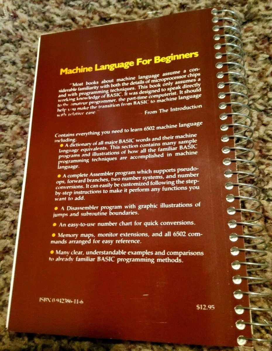 Compute!'s 6502 Machine Language for Beginners Book by