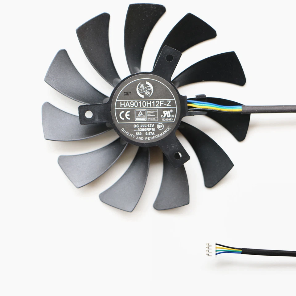 New HA9010H12F-Z Fan For GTX1060 VGA Gpu Video Card Fan Cooling Fan - Image 2 of 2