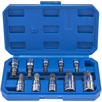 Steckschlüssel Innen Vielzahn 1/2 Spline Satz Nüsse M4 - M18 Stecknuss 1/4'' 3/8''