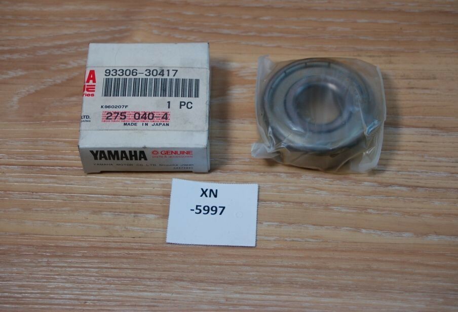 Yamaha XS1100 V-MAX 1200 93306-30417-00 Bearing Genuine NEU