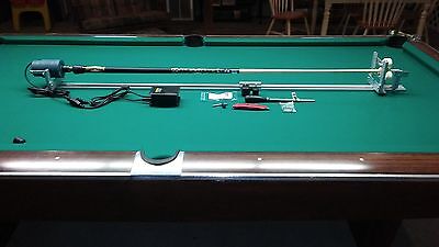 DELUX POOL CUE REPAIR LATHE + BED EXTENSION + CONSTANT SPEED CONTROL ...