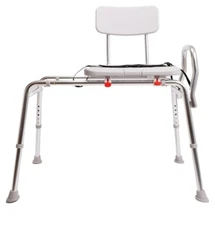 Eagle Health Supplies Pro-Slide Shower Chair & Tub Transfer Bench (703011)