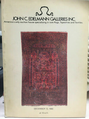 Rare Rugs , Tapestries and Textiles John Edelman Galleries December 13, 1980