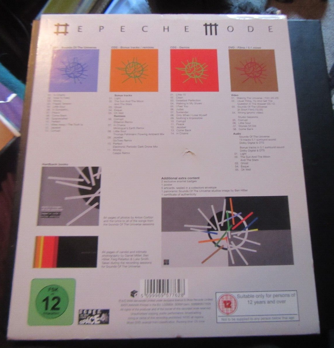 Depeche Mode: Sounds of the Universe Deluxe Edition Box Set [CD+DVD]