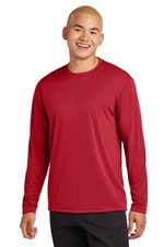 Large - Sport-Tek Long Sleeve PosiCharge Competitor Tee ST350LS - True Red