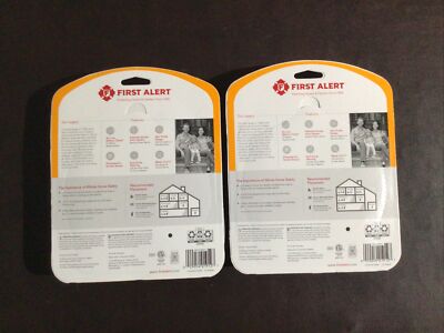 First Alert 10-Year Smoke Detector's. Two Unopened/New