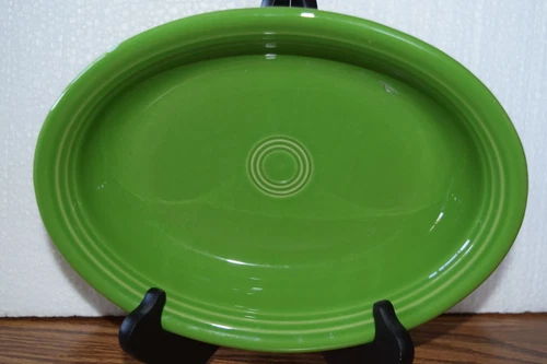 Fiestaware SHAMROCK 9 5/8" OVAL SERVING Platter