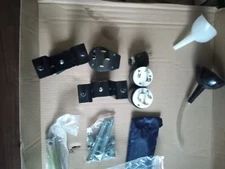 duromax wheel and handle bar kit - new, some parts sealed in plastic, box