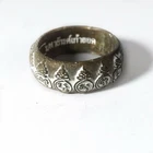 Ring Talisman 9 Yod Mantra LP Mhun Wat Banjan Temple Thai Buddha Amulet