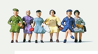 Merten 270853 - Passagers assis (femmes) - N (1:160) | Zustand: Neuf