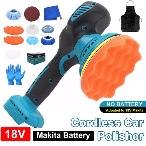For Makita 18V 6" Cordless Rotary Car Polisher Buffer Sander Polishing Machine - Picture 2 of 19