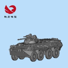 3D Printed 1/72/87/144 Russian BTR-80A Armored Personnel Carrier Model Kit