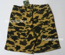 A Bathing Ape Yellow Shorts for Men for sale | eBay