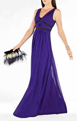 chinese dress ladies BCBG New York Women's Sleeveless Halter Neck Maxi Dress, Orchid at Amazon  Women's Clothing store