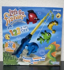 Let  s Go Fishin  123 in The Sea - Practice Counting, Shapes, and Colors Game