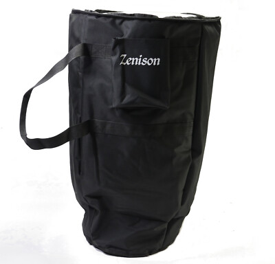 Zenison 13.5'' DRUM BAG Deluxe EXTRA THICK Padded CONGA TUMBA Travel Soft Gig Bag