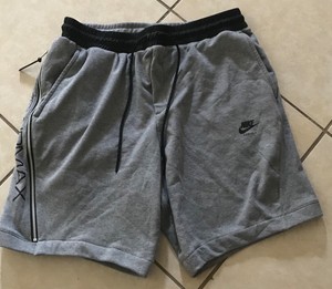 Shorts Nike Air Max Masculino 2XL Calça DE MOLETOM Cordão Cinza 886079-091 | eBay