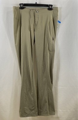Columbia Women's Just Right Straight Leg Pants Khaki Omni-Shield Active Fit 8