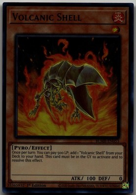 Volcanic Shell Ultra Rare Battles of Legend: Monstrous Revenge BLMR-EN053 LP