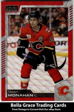 2020-21 O-Pee-Chee Sean Monahan #428 Calgary Flames Red Surge NHL Hockey