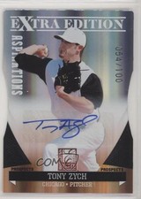 2011 Donruss Elite Extra Edition Prospects 54/100 Tony Zych #65 Auto 0c6