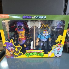 NECA Nickelodeon Teenage Mutant Ninja Turtles Antrax and Scumbug 7  Action TMNT