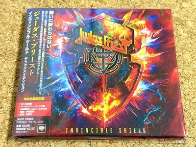 1. Judas Priest Invincible Shield CD Japan Blu-spec Obi Deluxe 2024 (79 characte