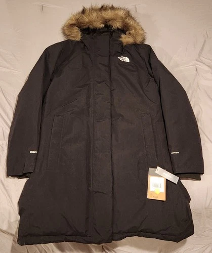 New The North Face Arctic Women's Down Parka Size XL - Black