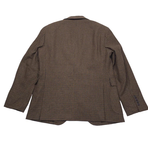 Polo Ralph Lauren Houndstooth Wool Sport Coat Mens 40S Short Modern Dark Green image 3