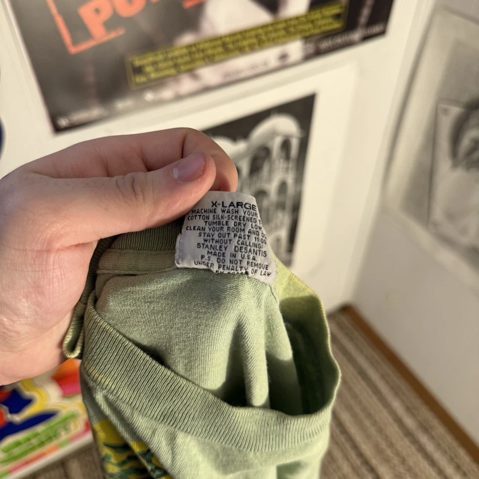 Camiseta promocional de la película Mars Attacks 1996 vintage talla XL Foto 3 de 3