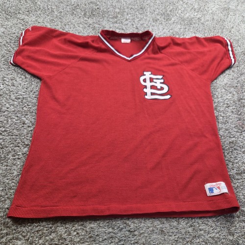 Vintage St Louis Cardinals Baseball Jersey Rawlings Adult XL Made In USA